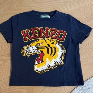 Kenzo Kids Dark Blue T shirt